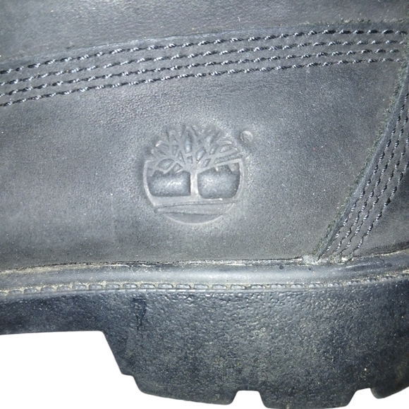 Timberland Women’s Premium Black Waterproof Boots Size 5.5 - Picture 7 of 14
